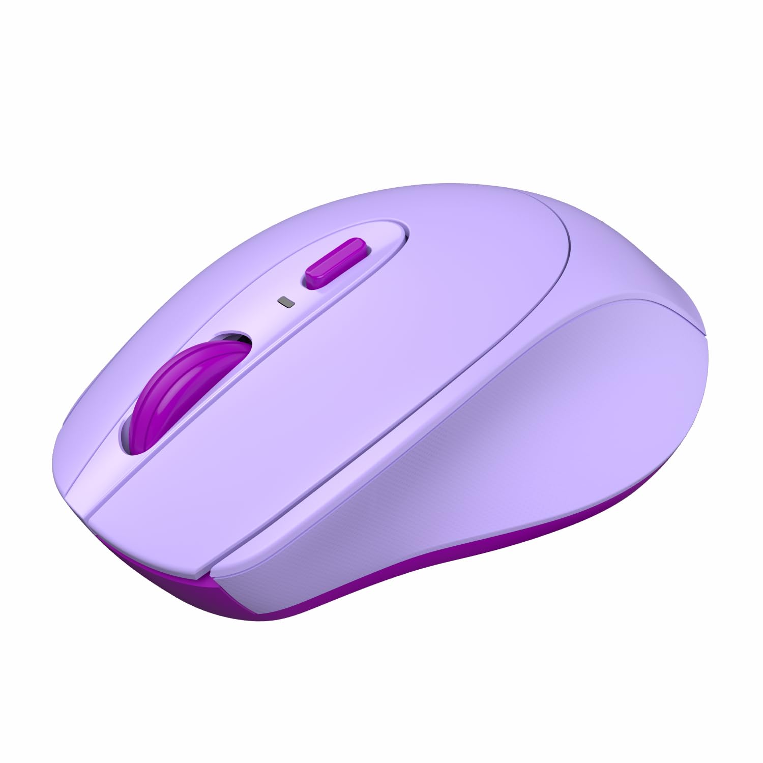 Portronics Toad 31 Wireless Mouse – 2.4GHz Connectivity | USB Receiver | 10m Working Distance | Ergonomic Design | Adjustable DPI | Auto Power Saving | Laptop & PC Compatible | Purple