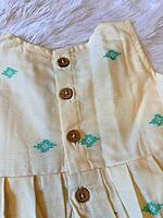 Buttercream Mint Sleeveless Cotton Frock