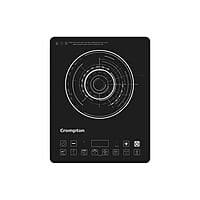 Crompton Instaserve 2100 W Induction Cooktop with 12 Feather Touch Buttons