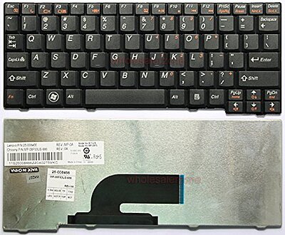 Laptop Keyboard Compatible for Lenovo S10-2 S10-2C S10-3C (Black) Laptop Keyboard Compatible for Lenovo S10-2 S10-2C S10-3C (Black)