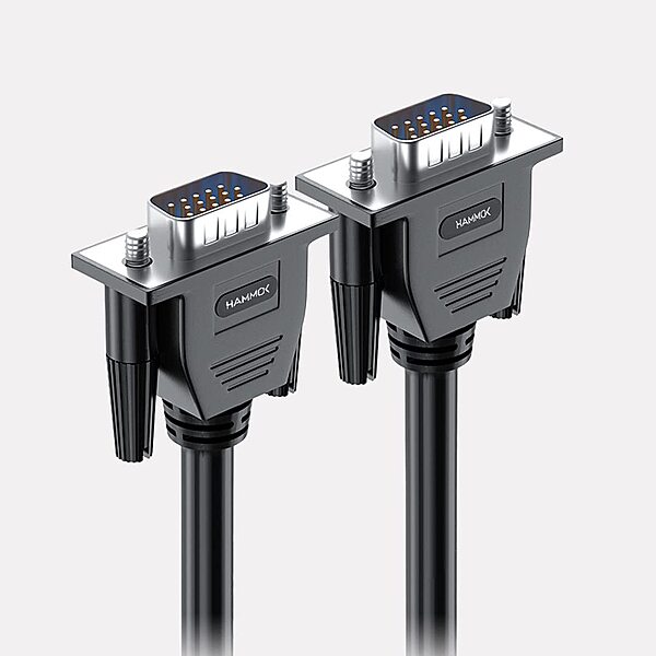 HAMMOK STORM 10M VGA Cable – High Clarity 2.0 Video Cable for Clear & Stable Display