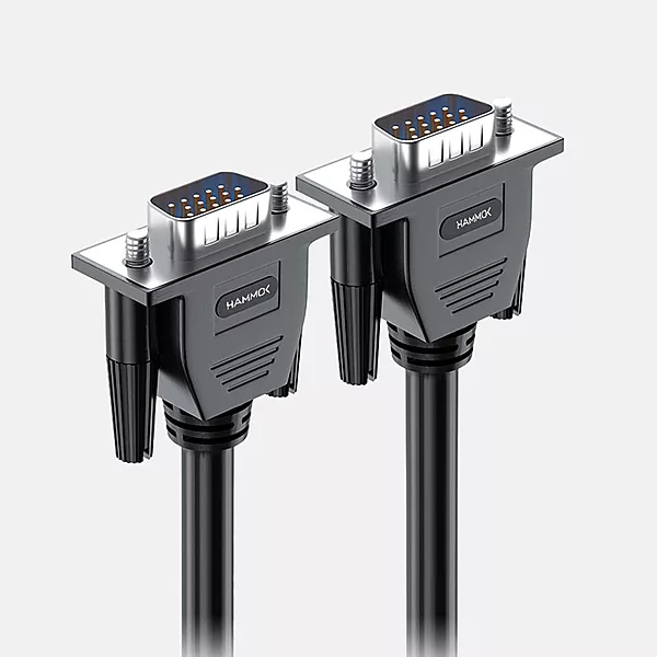 HAMMOK STORM 10M VGA Cable – High Clarity 2.0 Video Cable for Clear & Stable Display