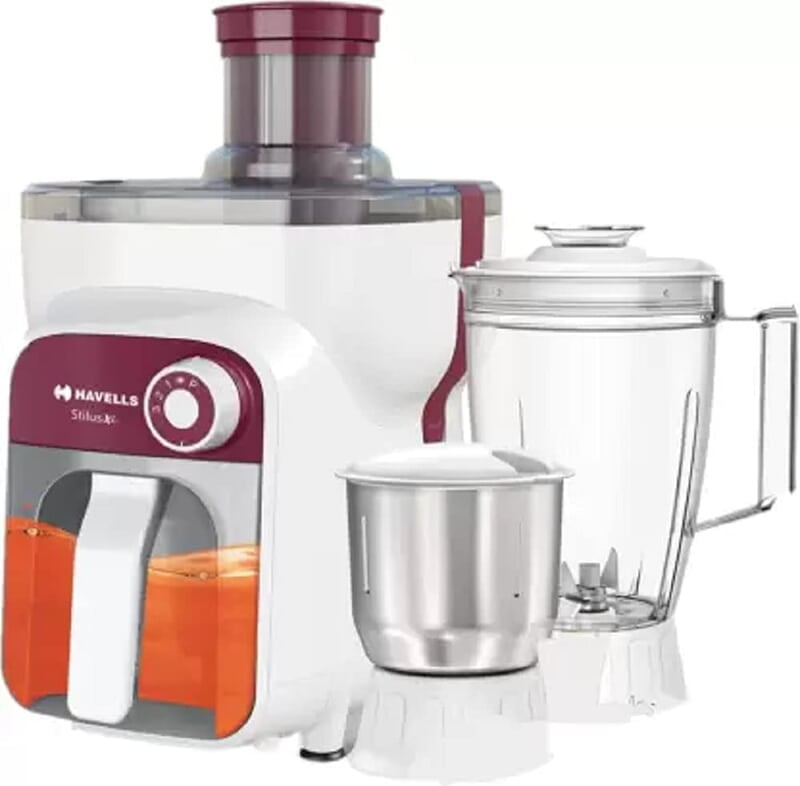 Havells Stilus Xl 3 Jar 500 Watts Juicer Mixer Grinder