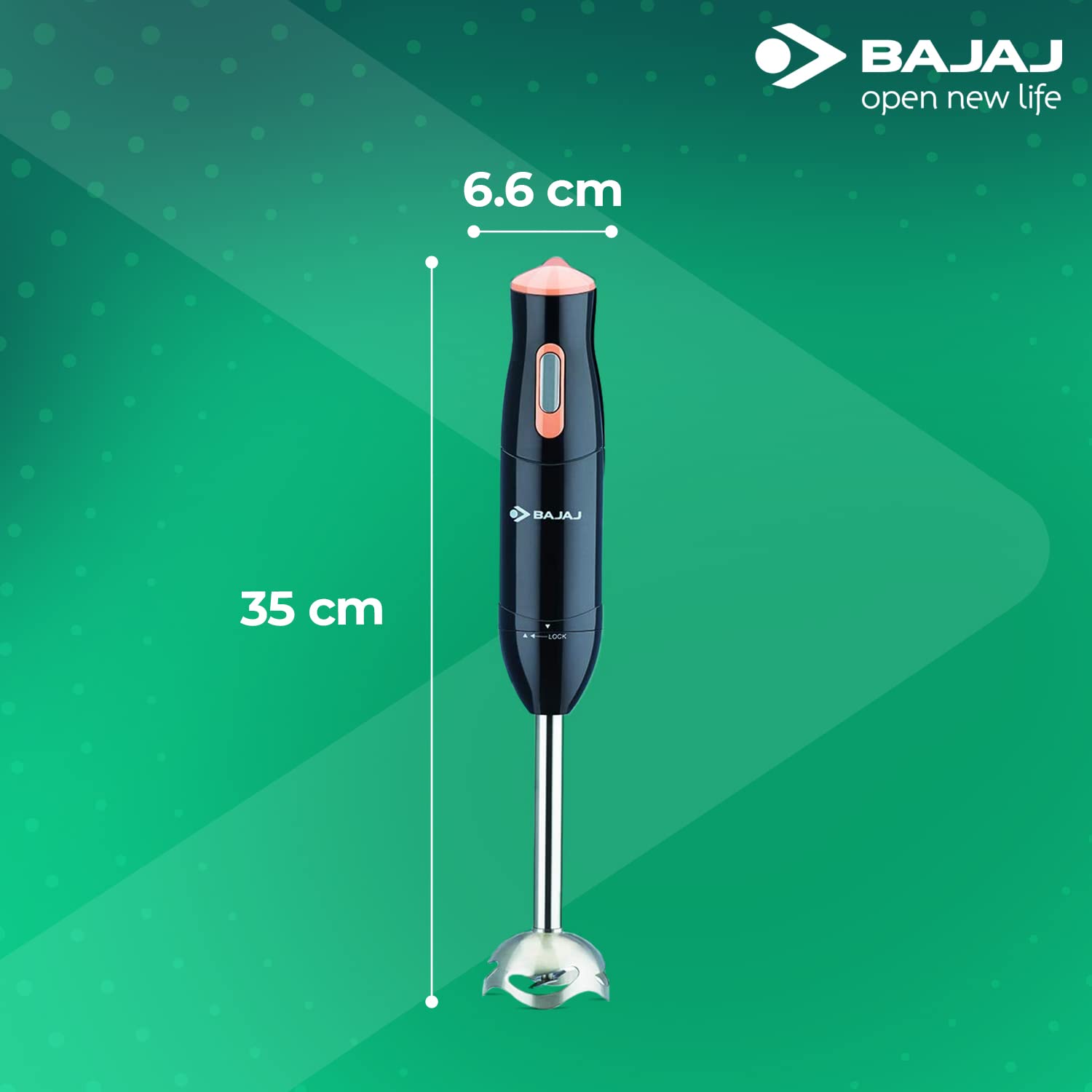 Bajaj IVORA FULLGLOW SURFACE SPOTLIGHT 5W GREEN