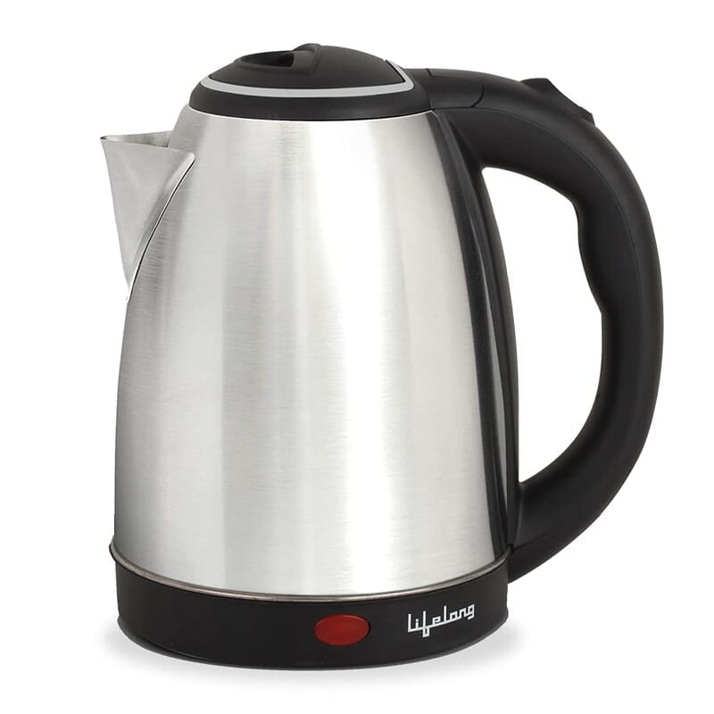 Lifelong LLEK15 Electric Kettle 1.5L with Stainless Steel Body, Easy and Fast Boiling