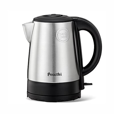 Preethi Armour Insta 1.8 Litre Electric Kettle with Stainless Steel Body, 1500 Watt