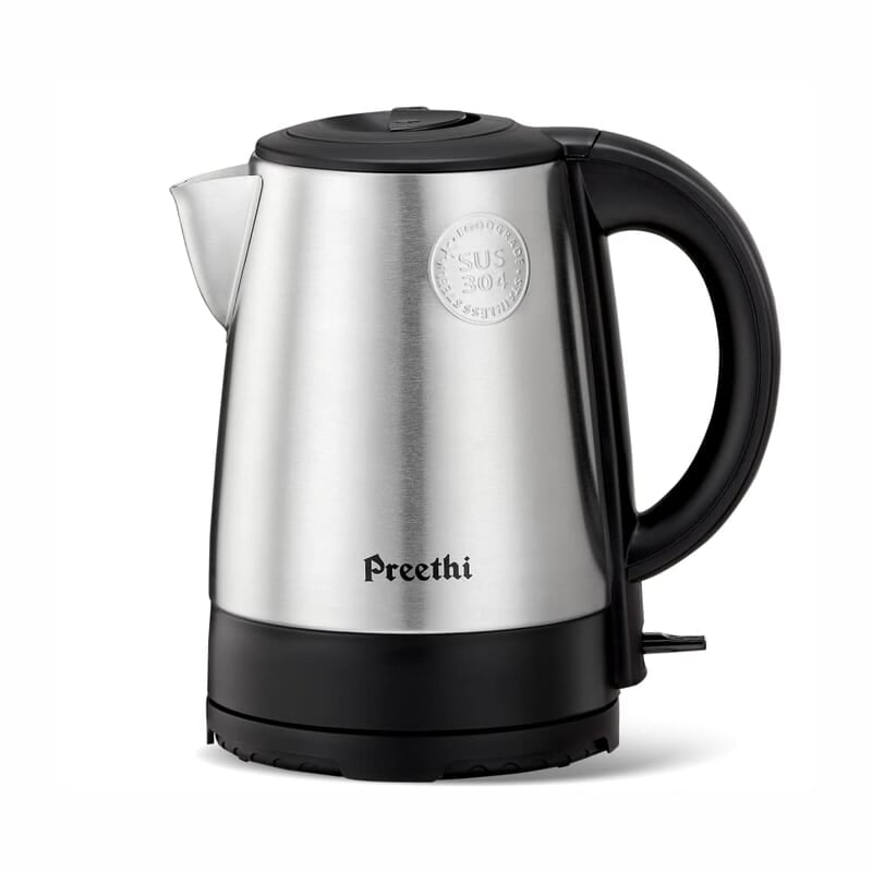 Preethi Armour Insta 1.8 Litre Electric Kettle with Stainless Steel Body, 1500 Watt