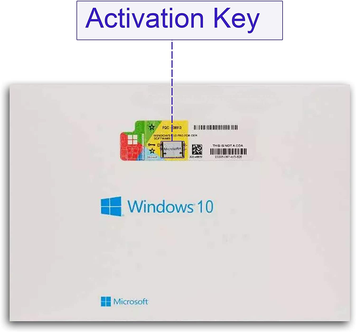 MS WINDOWS 10 PRO 64 BIT OEM DVD FULL BOX PACK LICENCE