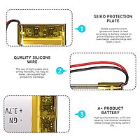 KP802540 3.7 V 1200 MAH