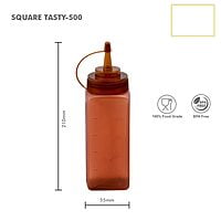 Clear Squeeze Bottle 500 ML