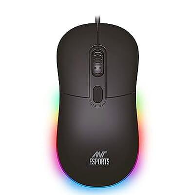 OpenBox Ant Esports GM40 /RGB LED, Lightweight (115 gms) ,Ergonomic Design, Upto 2400 DPI Wired Optical Gaming Mouse OpenBox Ant Esports GM40 /RGB LED, Lightweight (115 gms) ,Ergonomic Design, Upto 2400 DPI Wired Optical Gaming Mouse