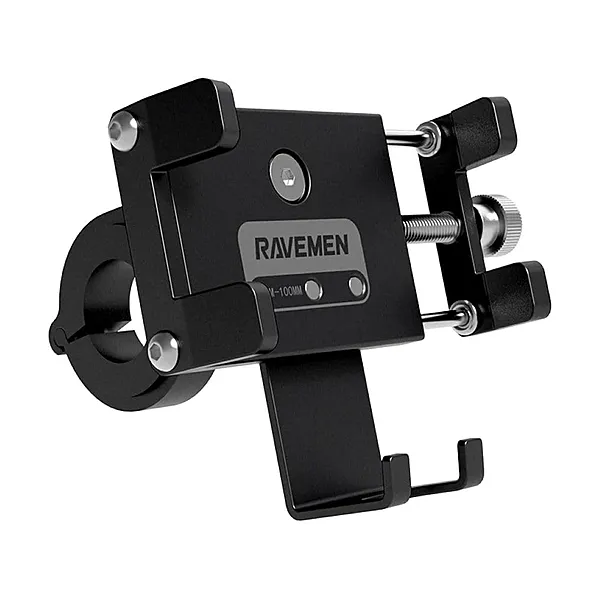 RAVEMEN ALUMINUM ALLOY BIKE PHONE HOLDER