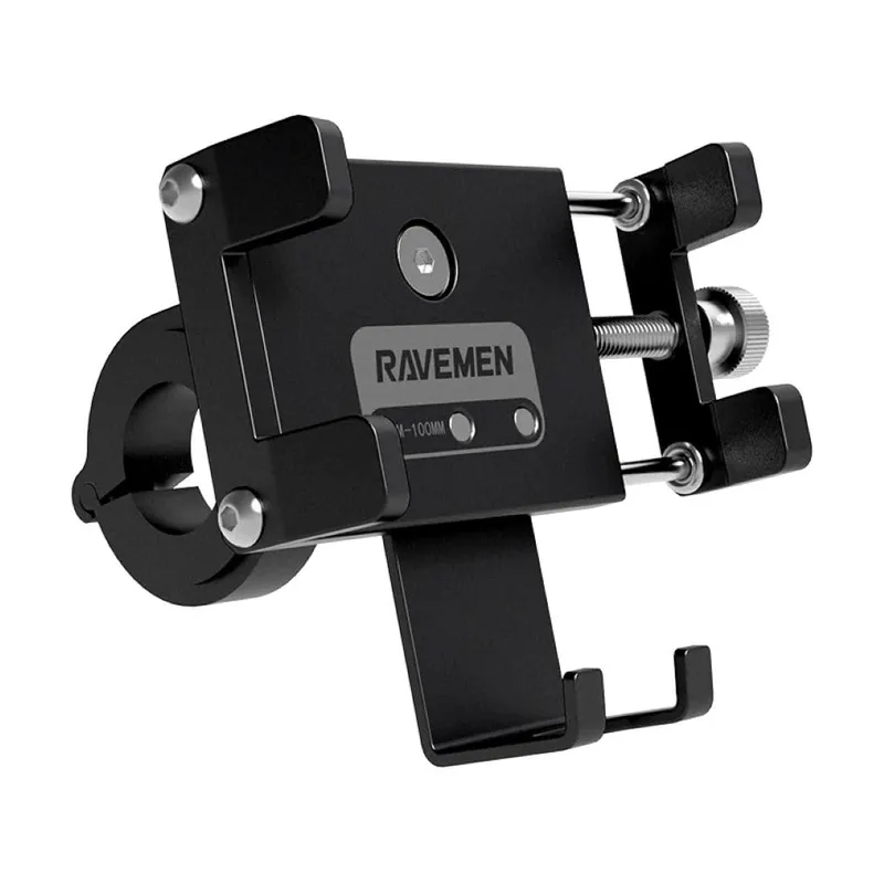 RAVEMEN ALUMINUM ALLOY BIKE PHONE HOLDER