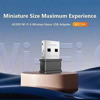 Tenda W311MI v6 AX300 Wi-Fi 6 Adapter Tenda W311MI v6 AX300 Wi-Fi 6 Adapter