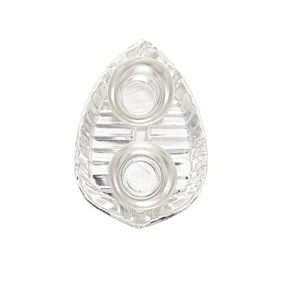 Silver Betel Leaf Haldi Kumkum Plate