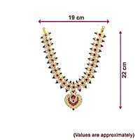 God Ornament Gold Plated Amman Face/Mugam,Crown/Kireedom and Attigai/Necklace