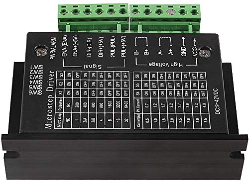 TB6600 Stepper Motor Driver Controller 4A 9~42V TTL 16 Micro-Step CNC 1 Axis