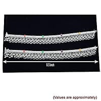 Sliver Chain type Anklet