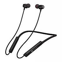 Portronics Harmonics Z9 – Wireless Neckband, 40 Hours Playtime, Bluetooth 5.0, Deep Bass, Comfortable Fit, Magnetic Earbuds, Voice Assistant Support, Ideal for Music & Calls, Black.