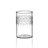 Borosil Vision Glasses Bracelet, 350 Ml, Set of 6, Transparent