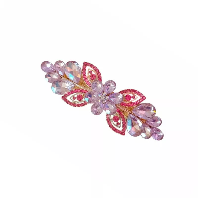 Gold Plated Designer Hair Clip for Women & Girls | Elegant Bridal Hair Barrette