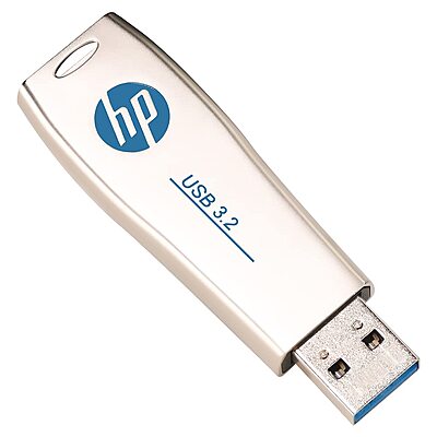 Open Box HP x779W 128 GB Pen Drive (Silver)