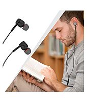 Portronics Conch Gama – Wired Earphones | Tangle-Free Cable, Comfortable & High-Quality Sound
