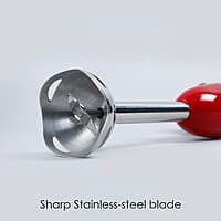 Wonderchef Crimson Edge 400 W Electric Hand Blender 2 Speed Selection