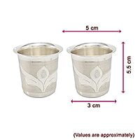 Silver Tumbler , Glass Set