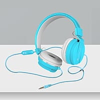 Zebronics Zeb-Storm Wired On Ear Headphone with 3.5mm Jack, Built in Microphone for Calling, 1.5 Meter Cable, Soft Ear Cushion, Adjustable Headband, Foldable Ear Cups and Lightweight Design