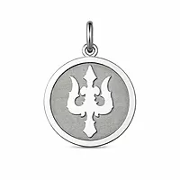 925 Sterling Silver Shiv Parvati Pendant for Men & Women | Lord Shiva Locket
