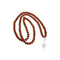 Rudraksha Mala/Chain with Ayyappa Pendent/Dollar