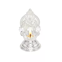 Sterling Silver Kamakshi Diya β Pooja Lamp