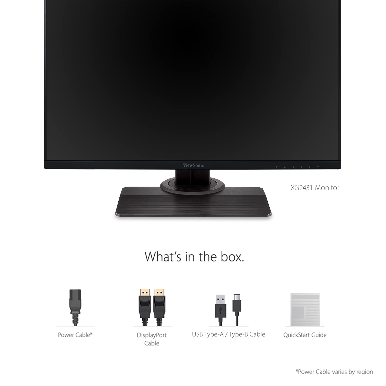 ViewSonic 24" Gaming Monitor,240Hz, 0.5ms MPRT, XG2431