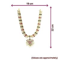 Gold Plated Varalakshmi Amman Face/Mugam with Attigai/Necklace