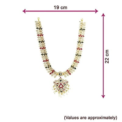 Gold Plated Varalakshmi Amman Face/Mugam with Attigai/Necklace Gold Plated Varalakshmi Amman Face/Mugam with Attigai/Necklace