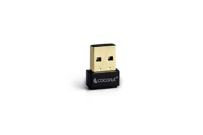 Coconut Wireless Adapter WA04 (Seamless Wi-Fi Connectivity, High-Speed Internet, Compact Design, Easy Setup, Reliable Performance, Perfect for Home & Office, 1 Year Warranty)