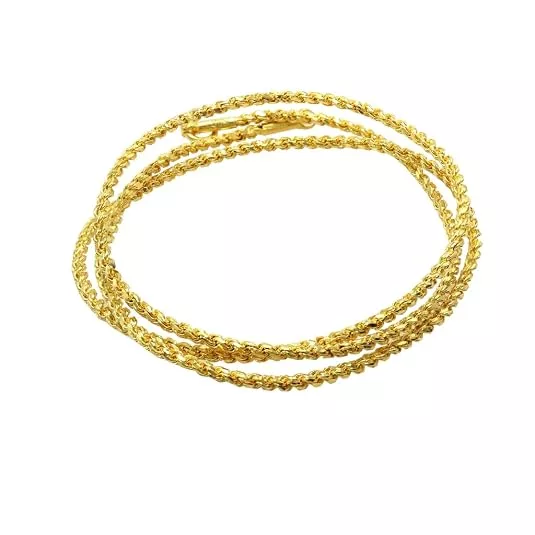 Impon Murukku Chain for Men & Women | Traditional Gold Plated Rope Twist Chain
