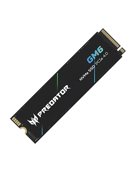 Acer Predator GM6 1TB NVMe SSD – M.2 2280 | PCIe Gen4 | Up to 7200MB/s Read