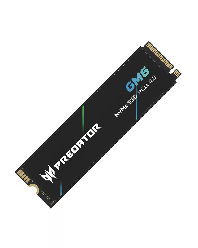 Acer Predator GM6 1TB NVMe SSD – M.2 2280 | PCIe Gen4 | Up to 7200MB/s Read