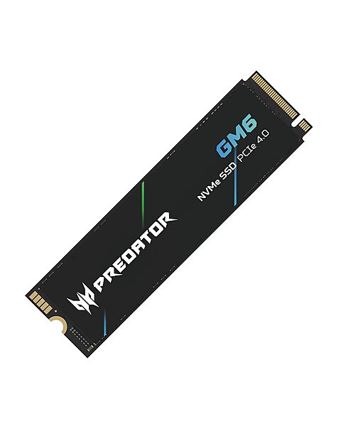 Acer Predator GM6 2TB NVMe Gen4 SSD – M.2 2280 | Up to 7200MB/s Read
