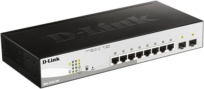 D-LINK DGS-1210-10P SWITCH - (Cent)