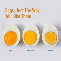 KENT Super Egg Boiler | 3 Boiling Modes | Stainless Steel Body and Heating Plate | 6 Eggs at a Time | Automatic Turn-Off | Silver