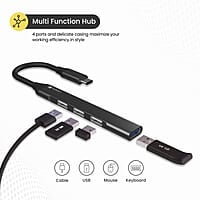 Portronics Mport 31C Type C USB Hub