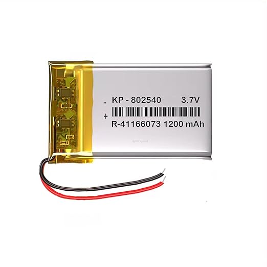 KP802540 3.7 V 1200 MAH