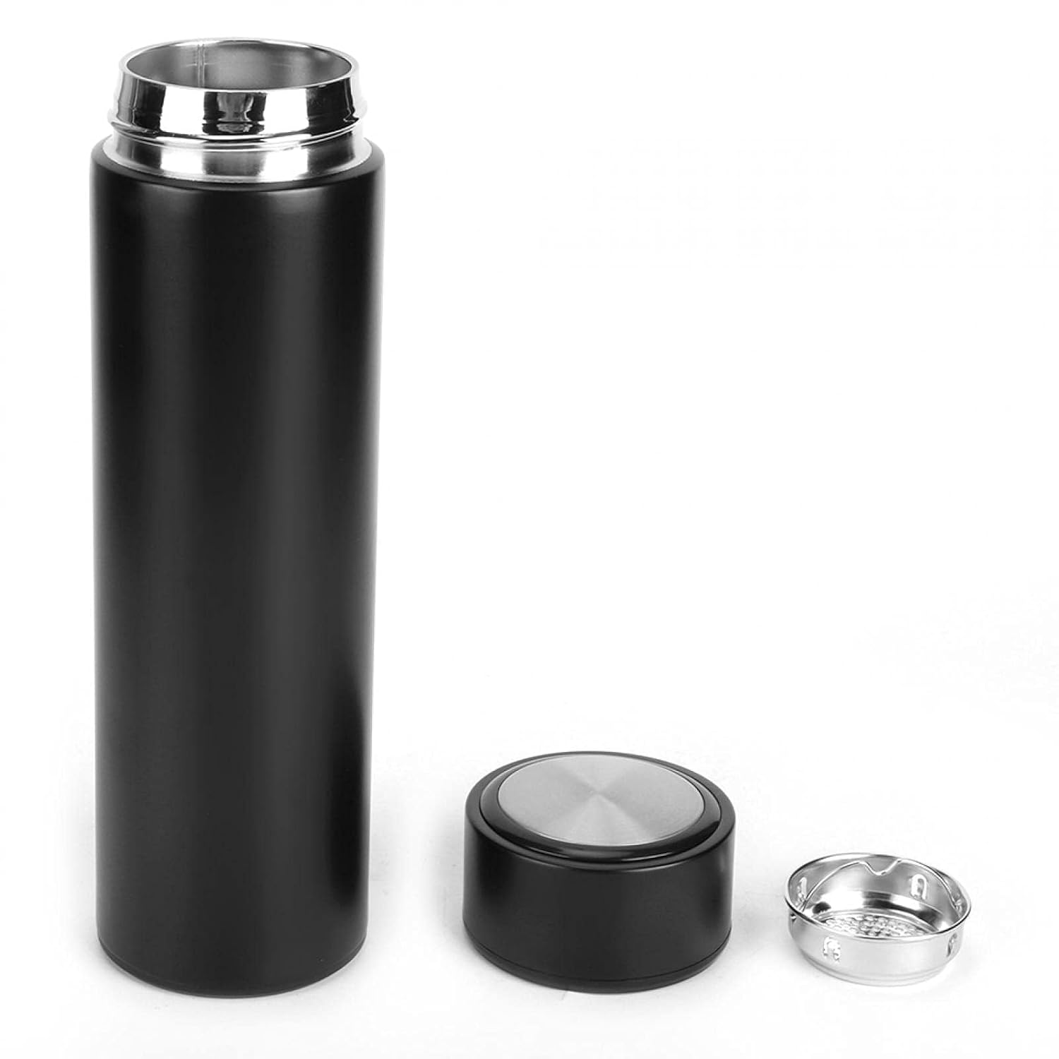 Steel Water Bottle 500 ml- Black