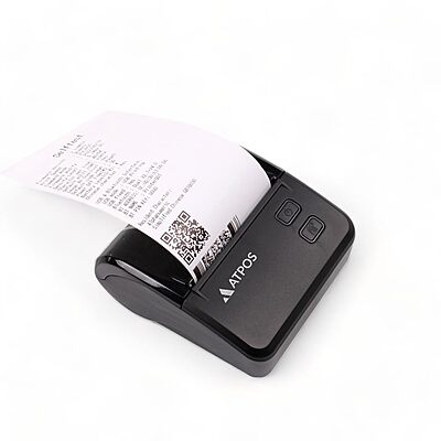 Atpos M80 80mm Portable Bluetooth Thermal Printer | Wireless Printing | 3 Inch