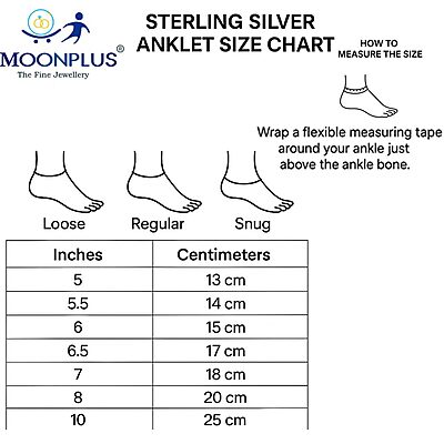 Silver Anklets for Baby