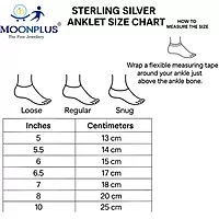 Sterling Silver Anklets for Babies