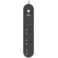 Live Tech PS 05 Surge Protector – 4 Sockets: Safeguard your devices with this reliable surge protector featuring 4 outlets, ensuring optimal power distribution and protection against voltage spikes.